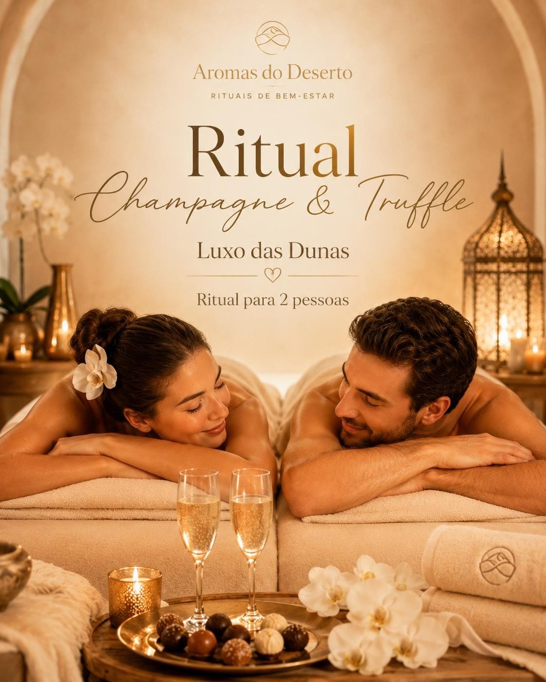 Ritual Champagne & Truffle — Luxo das Dunas